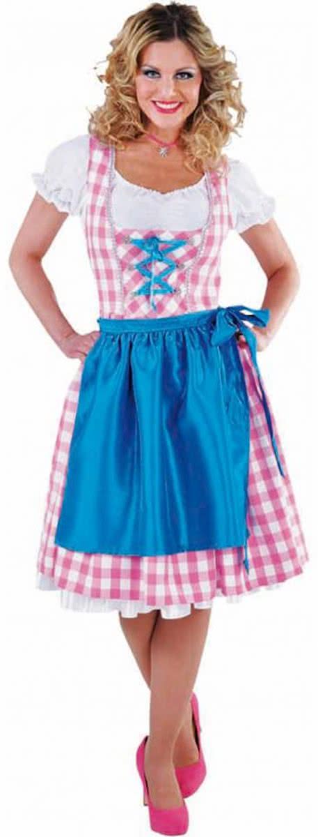 Luxe Oktoberfestkleding | Dirndl, blouse & schort | Tiroler jurkje maat S (36)